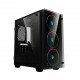 CoolBox Caja Gaming ARGB DeepRainbow Torre Negro, Transparente COO-DGC-M192-0
